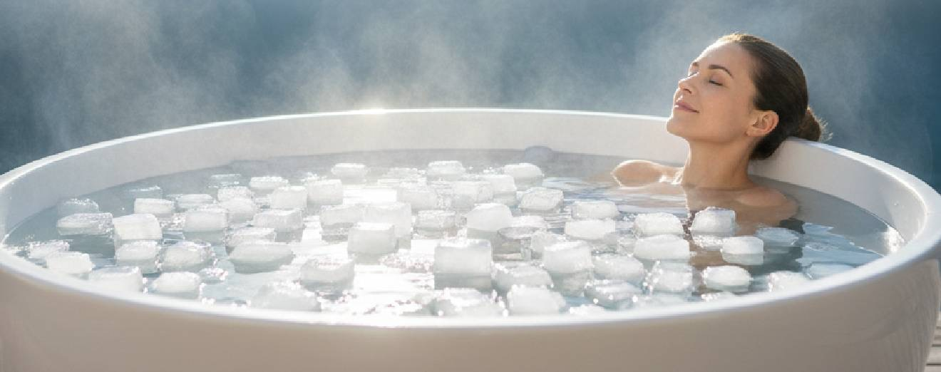 ประโยชน์ของการแช่น้ำเย็น (Cold Plunge): คู่มือฉบับสมบูรณ์สำหรับการแช่ในน้ำเย็น