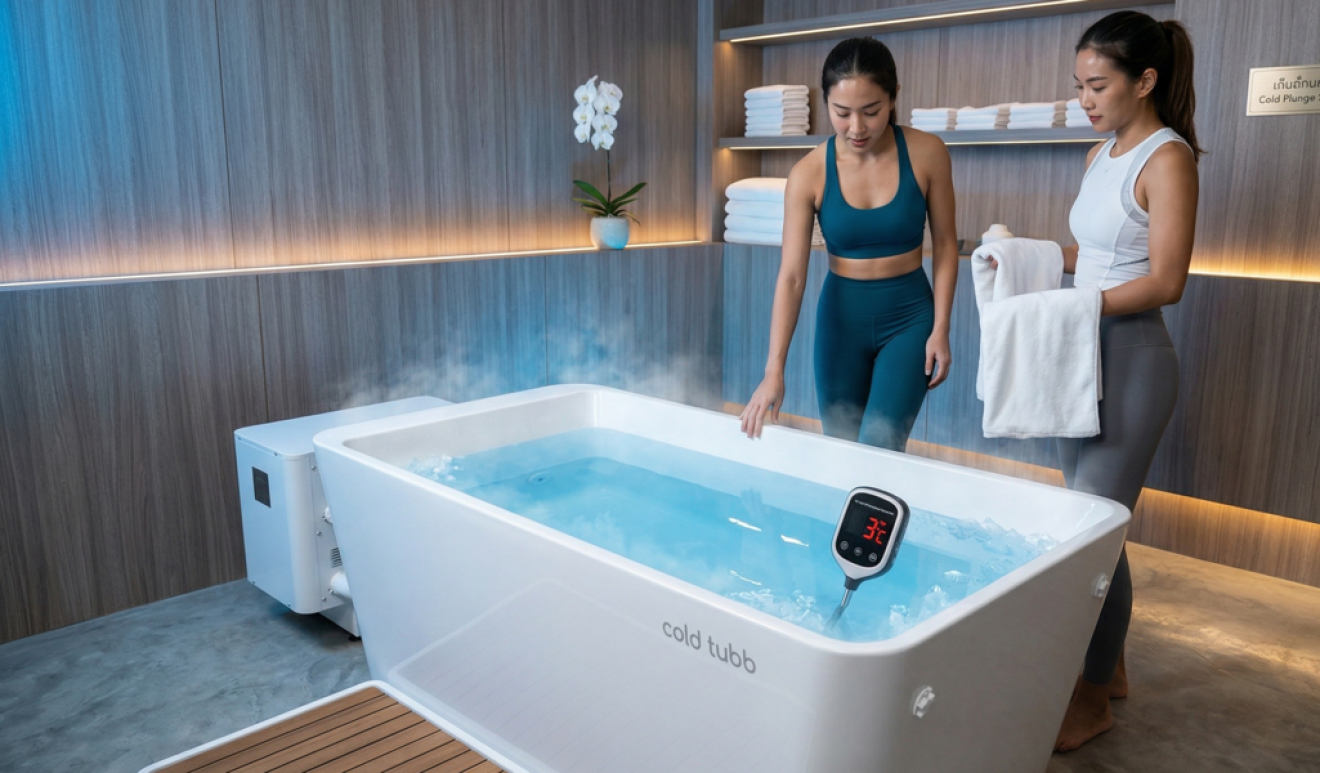 Ice Bath ที่กี่องศา Cold Plunge Tub Coldtubb Thailand Premium 3 องศา